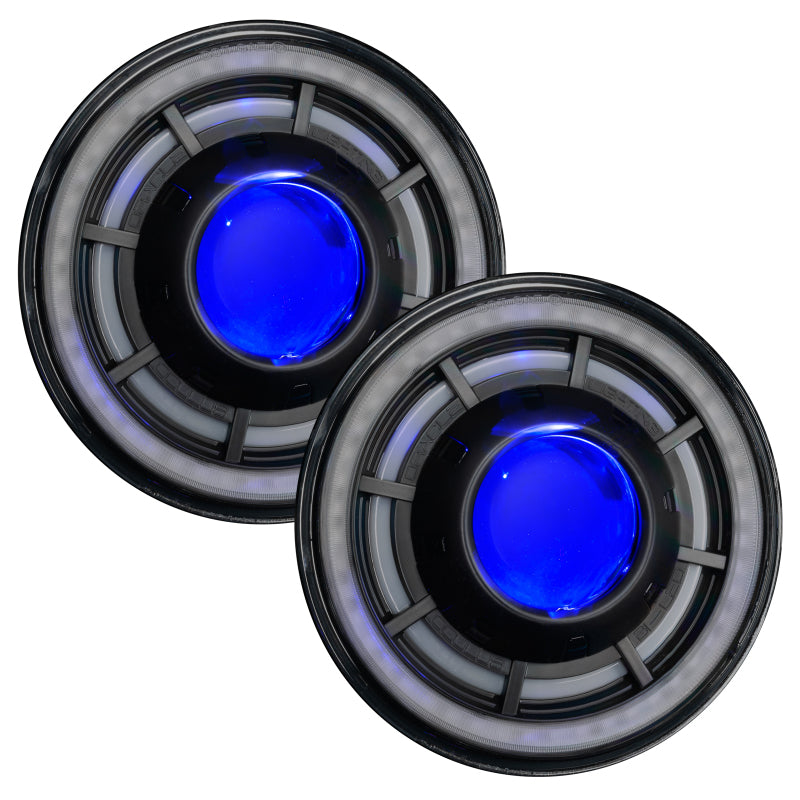 Oracle Oculus 7in ColorSHIFT Bi-LED Projector Headlights for Jeep Wrangler JK NO RETURNS