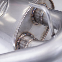 Load image into Gallery viewer, Stainless Works 2018+ Jeep Wrangler JL 304SS Factory Connect 2.5in Cat Back Exhaust System