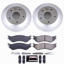 Power Stop 00-01 Dodge Ram 1500 Front Z23 Coated Brake Kit