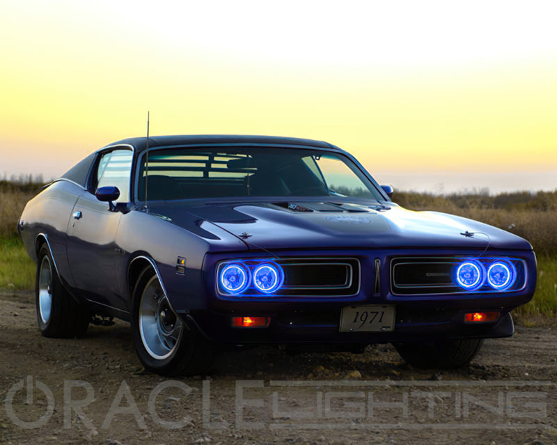 Oracle Pre-Installed Lights 5.75 IN. Sealed Beam - ColorSHIFT Halo NO RETURNS
