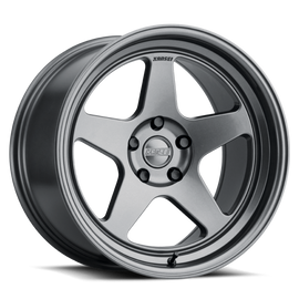 Kansei K12G Knp 18x8.5in / 5x100 BP / 35mm Offset / 73.1mm Bore - Gunmetal Wheel