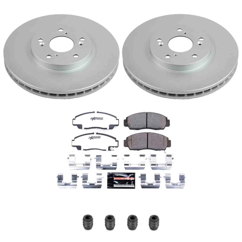 Power Stop 01-03 Acura CL Front Z26 Coated Brake Kit