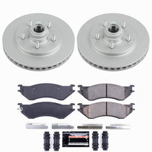 Load image into Gallery viewer, Power Stop 97-00 Ford Expedition Front Z23 Coated Brake Kit
