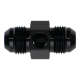 DeatschWerks 8AN Male Flare Gauge Adapter with 1/8in Gauge Port
