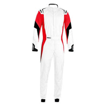 Load image into Gallery viewer, Sparco Suit Competition (Boot Cuff) 60 White/Red