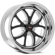 Load image into Gallery viewer, Weld S76 15x10.33 / 5x115 Conical BP / 6.5in. BS Black Wheel (Medium Pad) - Single Beadlock MT