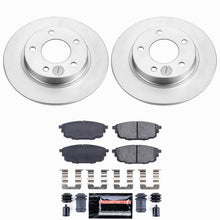 Load image into Gallery viewer, Power Stop 01-03 Mazda Protege Rear Z23 Coated Brake Kit