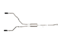 Load image into Gallery viewer, aFe 21-26 Ford F150 Tremor Gemini XV 3IN 304SS Cat-Back Exhaust Dual Rear Exit w/Black Tips