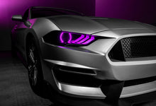 Load image into Gallery viewer, Oracle Lighting 18-23 Ford Mustang Dynamic ColorSHIFT LED Headlights - Black Series NO RETURNS