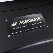 Load image into Gallery viewer, Mishimoto Universal Carbon Fiber Intercooler - Gloss Tanks - 450mm Black Core - S-Flow - BL V-Band