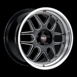 Weld Solana 18x12 / 5x120.65 BP / ET50 / 70.3mm Bore - Gloss Black Wheel