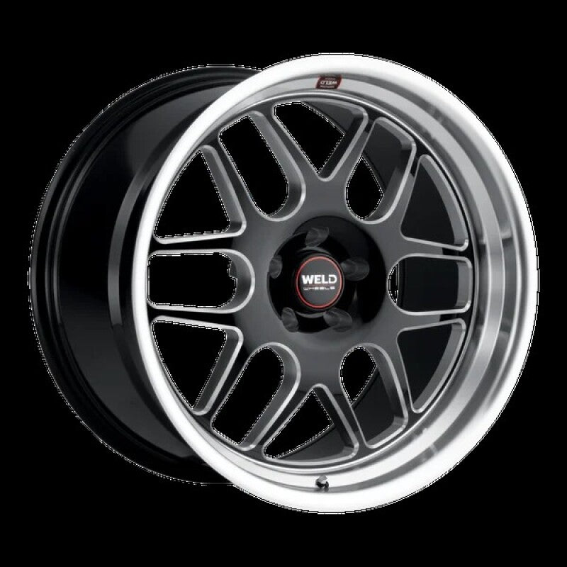 Weld Solana 22x8.5 / 5x139.7 BP / ET6 / 87.1mm Bore - Gloss Black MIL DIA Wheel
