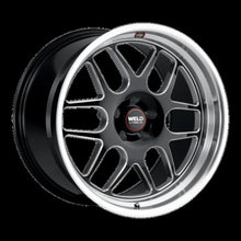 Load image into Gallery viewer, Weld Solana 18x10 / 5x120.65 BP / ET28 / 70.3mm Bore - Gloss Black MIL DIA Wheel
