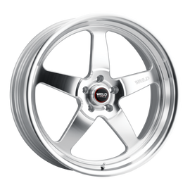 Weld Ventura Street 22x10.5 / 5x120.65 / 6.25 BS / 78.1 HB - Gloss Machined - Non-BL Wheel