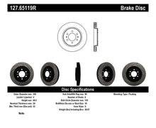 Load image into Gallery viewer, StopTech Slotted &amp; Drilled Sport Brake Rotor