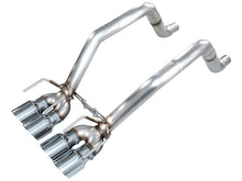 Load image into Gallery viewer, AWE Tuning 09-13 Chevrolet Corvette 6.2L Track Edition Axle-Back Exhaust w/ Chrome Silver Tips