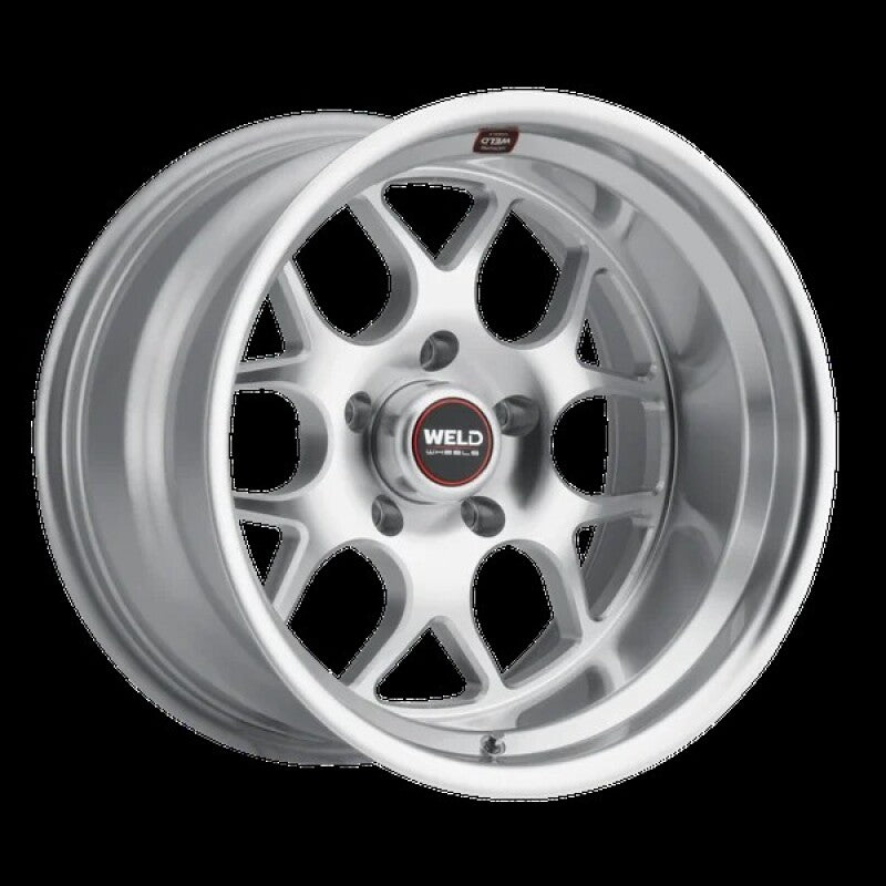 Weld Solana 20x9.5 / 5x120.65 /  ET0 / 5.25 BS / 78.1 Bore - Gloss Silver Machined Wheel
