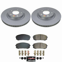 Load image into Gallery viewer, Power Stop 21-25 Hyundai Elantra Front Z23 Coated Brake Kit