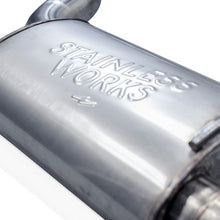 Load image into Gallery viewer, Stainless Works 2024 Mustang GT Catback Dual Tips Redline Sound H-Pipe Factory Connect Exhaust