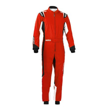 Load image into Gallery viewer, Sparco Suit Thunder Small RED/BLK