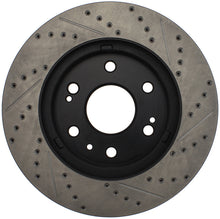 Load image into Gallery viewer, StopTech 05-10 GMC Sierra 1500 (w Rear Drum) / 07-09 GMC Yukon Front Right Slotted &amp; Drilled Rotor