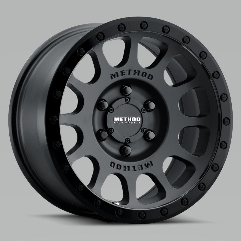 Method MR305 NV 16x8 0mm Offset 6x5.5 108mm CB Double Black Wheel