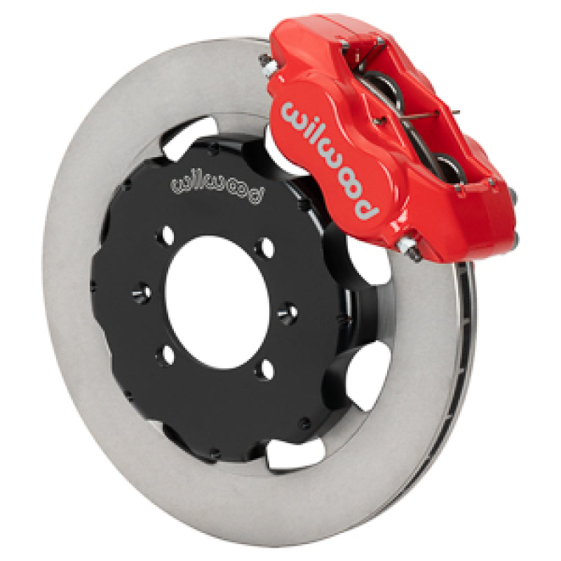 Wilwood Forged Dynalite Front Hat Kit 11.75in Rotor Red Caliper 90-05 Miata