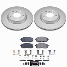Load image into Gallery viewer, Power Stop 03-05 Infiniti G35 Front Z23 Coated Brake Kit
