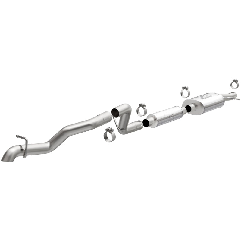 MagnaFlow 12-18 Jeep Wrangler 2.5in Overland Series Cat-Back Exhaust