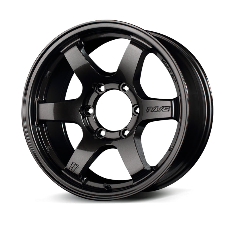 Gram Lights 57DR-X 18X8.0 +07 6x114.3 Super Dark Gunmetal Wheel