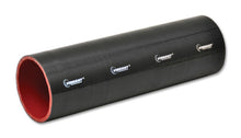 Load image into Gallery viewer, Vibrant Silicone Straight Hose Coupler 1.375in ID x 12.00in Long - Gloss Black