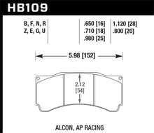 Load image into Gallery viewer, Hawk Performance Ceramic Street Brake Pads