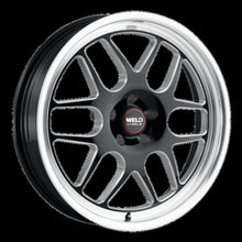 Load image into Gallery viewer, Weld Solana Drag 17x5 / 6x135 BP / ET-7 / 87.1mm Bore - Gloss Black MIL DIA Wheel