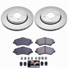 Load image into Gallery viewer, Power Stop 07-17 Jeep Wrangler Front Z23 Coated Brake Kit