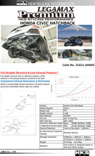 Load image into Gallery viewer, HKS LEGAMAX Premium HONDA CIVIC HATCHBACK FK7