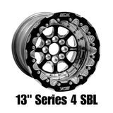 Belak 13x10 / 5in BS / 5x114.3 BP / High Pad / Series 4 Wheel- Double Beadlock (Small Brake Kit Req)