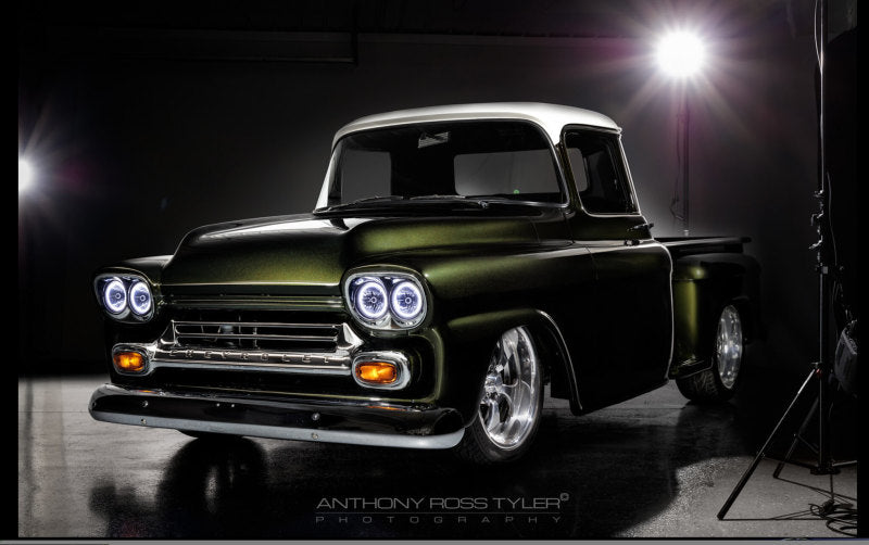 Oracle Pre-Installed Lights 5.75 IN. Sealed Beam - Red Halo NO RETURNS