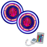 ORACLE Lighting 07-18 Jeep Wrangler JK Oculus 7in. ColorSHIFT Bi-LED Projector Headlights NO RETURNS