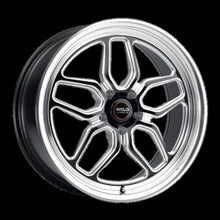 Load image into Gallery viewer, Weld S107 20X8 Laguna 5X127 ET00 BS4.50 Gloss Black MIL Dia 78.1