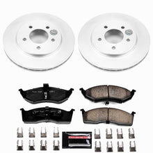 Load image into Gallery viewer, Power Stop 2000 Chrysler Grand Voyager Front Z23 Coated Brake Kit