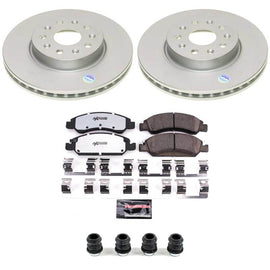 Power Stop 07-20 Chevrolet Tahoe Front Z36 Coated Truck & Tow Brake Kit