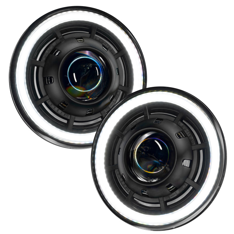 Oracle Oculus 7in Bi-LED Projector Headlights for Jeep Wrangler JK - 6000K NO RETURNS