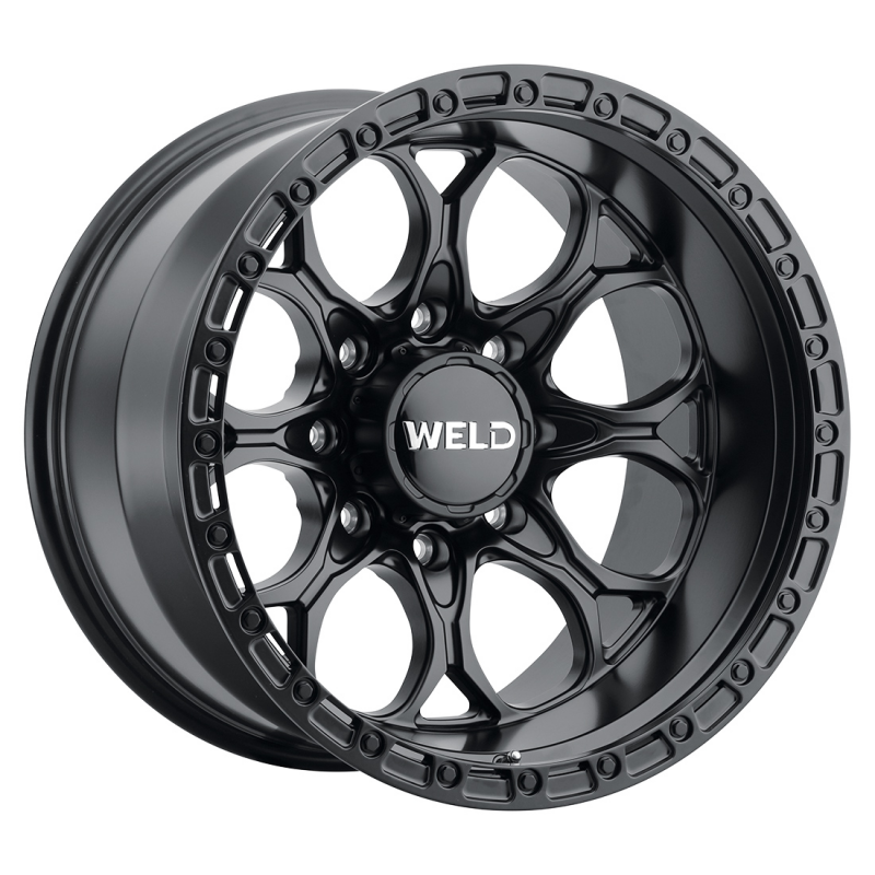Weld Ledge 8 20x9 / 8x170 / 5 BS / 125.1 HB - Satin Black - Non-BL Wheel