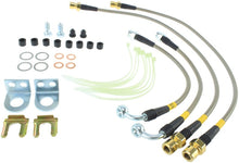 Load image into Gallery viewer, StopTech Stainless Steel Brake Lines Kit