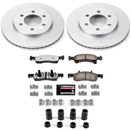 Power Stop 02-06 Ford Expedition Front Z36 Coated Truck & Tow Brake Kit