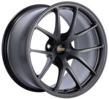Load image into Gallery viewer, BBS RI-A 19x12 5x130 ET45 CB71.6 Matte Graphite Wheel -82mm PFS/Clip Required