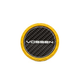Vossen Classic Carbon Billet Sport Cap 2.0 - Small (VHF) - Yellow - Twill Weave (Gloss)