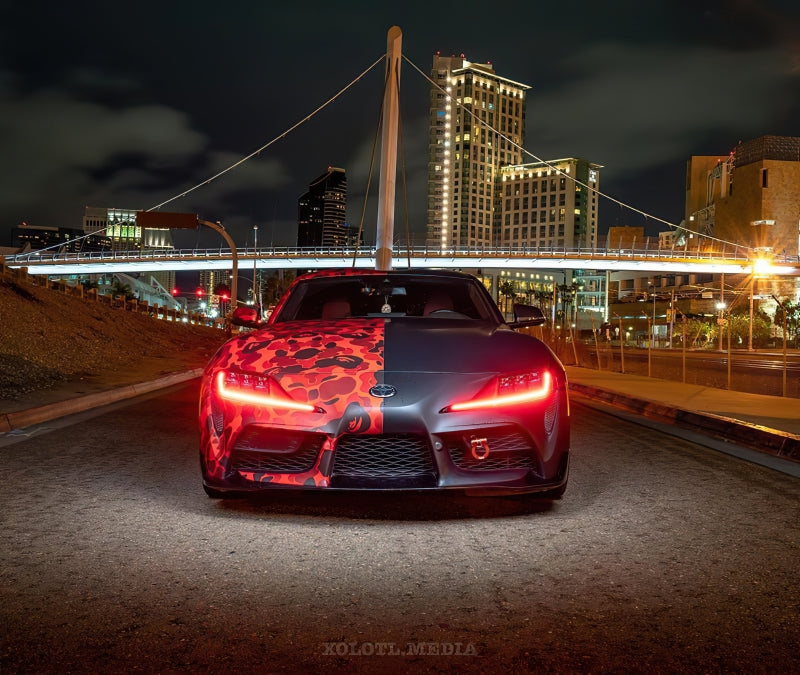 Oracle 20-21 Toyota Supra GR RGB+A Headlight DRL Upgrade Kit - ColorSHIFT 2 NO RETURNS