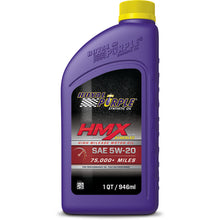 Load image into Gallery viewer, Royal Purple HMX Premium Synthetic High Mileage 5W20 Motor Oil - 1 Quart