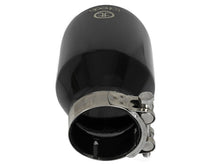 Load image into Gallery viewer, aFe Takeda Universal Exhaust Tip 2-1/2 IN Inlet x 4 IN Outlet x 6 IN L- Black